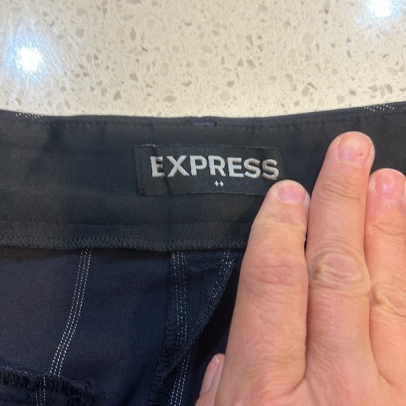 ♡ Express navy blue dress pants ♡ - Picture 2 of 4